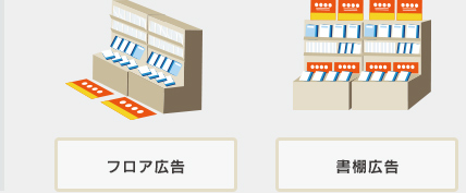 フロア広告・書棚広告
